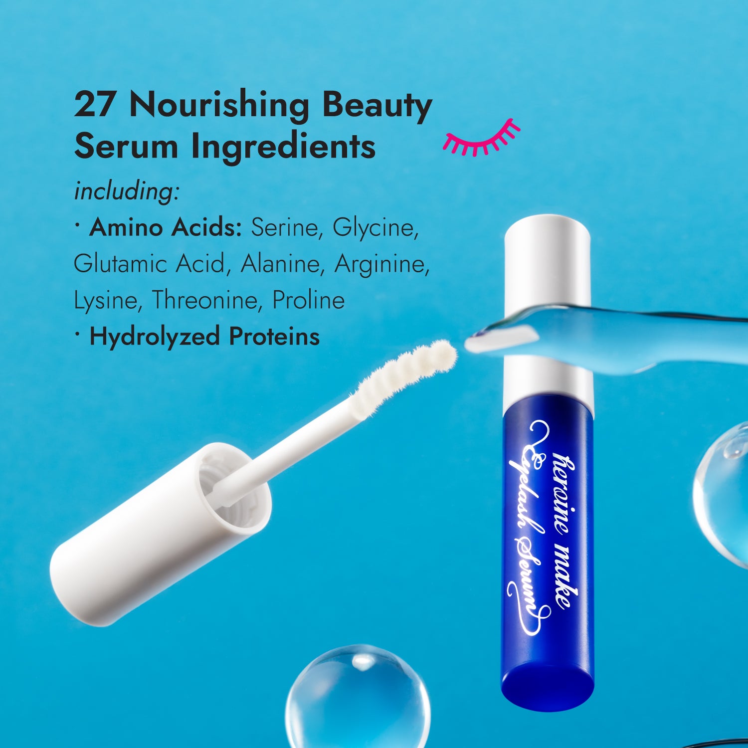 27 nourishing beauty serum ingredients: mino acids and hydrolyzed proteins